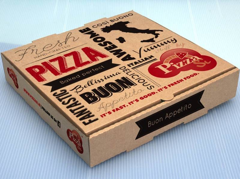 Hộp carton đựng bánh Pizza Hộp carton đựng bánh Pizza